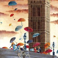 Carte Marie-Anne Foucart - Big Ben (Bas) -